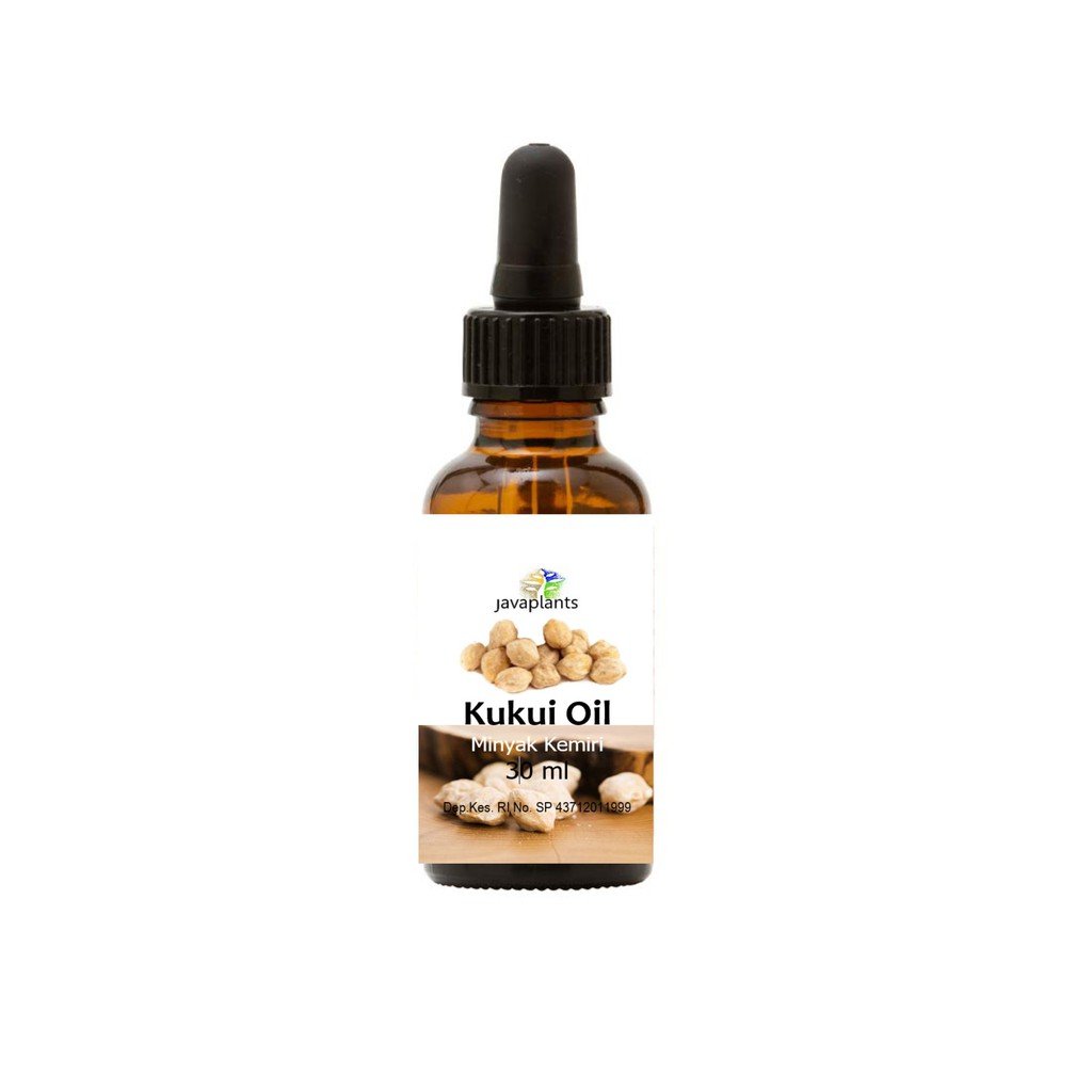 Kukui Oil 30 ml Cold Pressed Candlenut Carrier Oil (Hair Serum Penumbuh Rambut) Minyak Kemiri