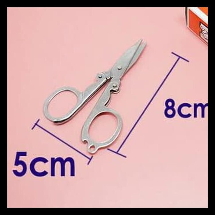Gunting lipat kecil Classic Portable Stanless Stell 1Pcs-Vegasus Store(COD)