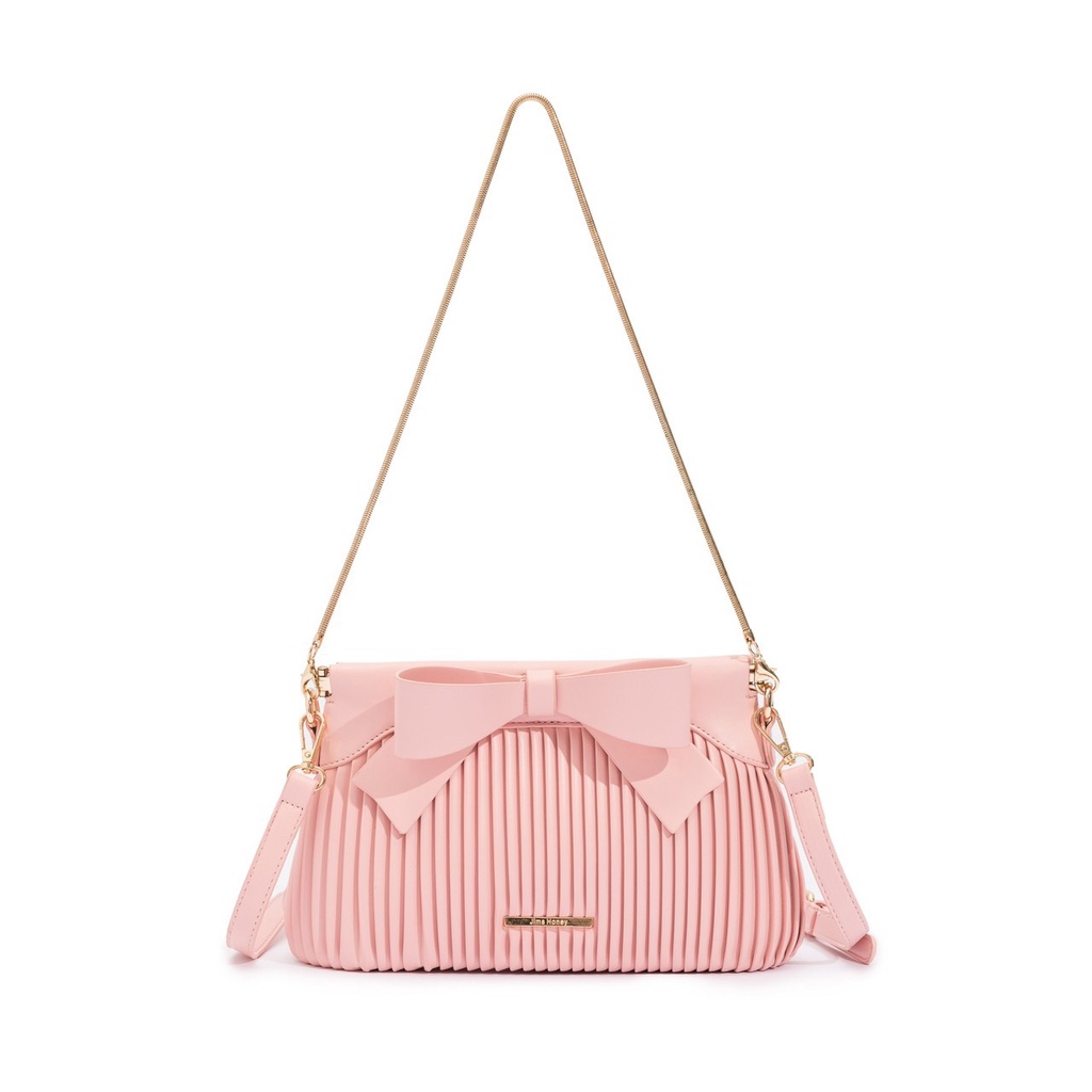 (tas murah) free box viora jimshoney tas selempang wanita import tas korean style tas pita plisket r