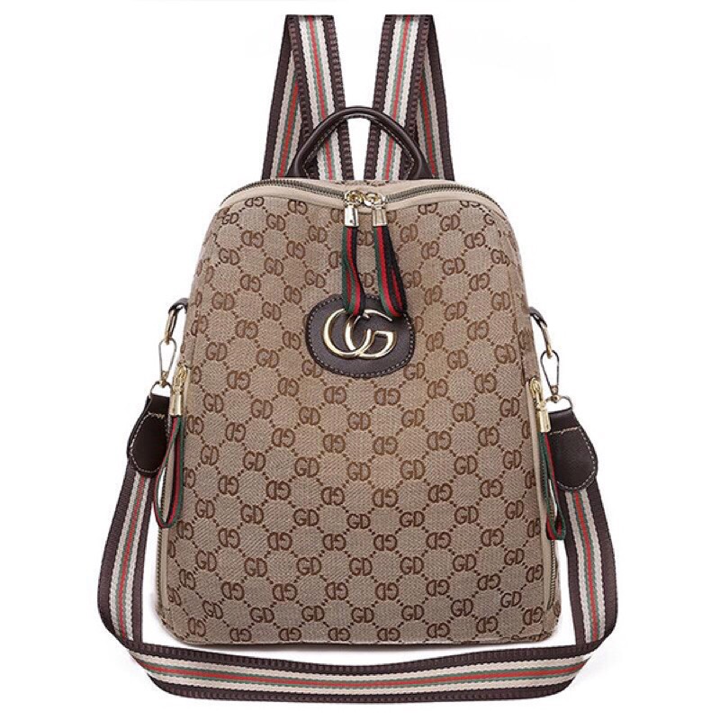 SG7107 syafniegalery ransel impor multifungsi motif GD canvas 3167 1672