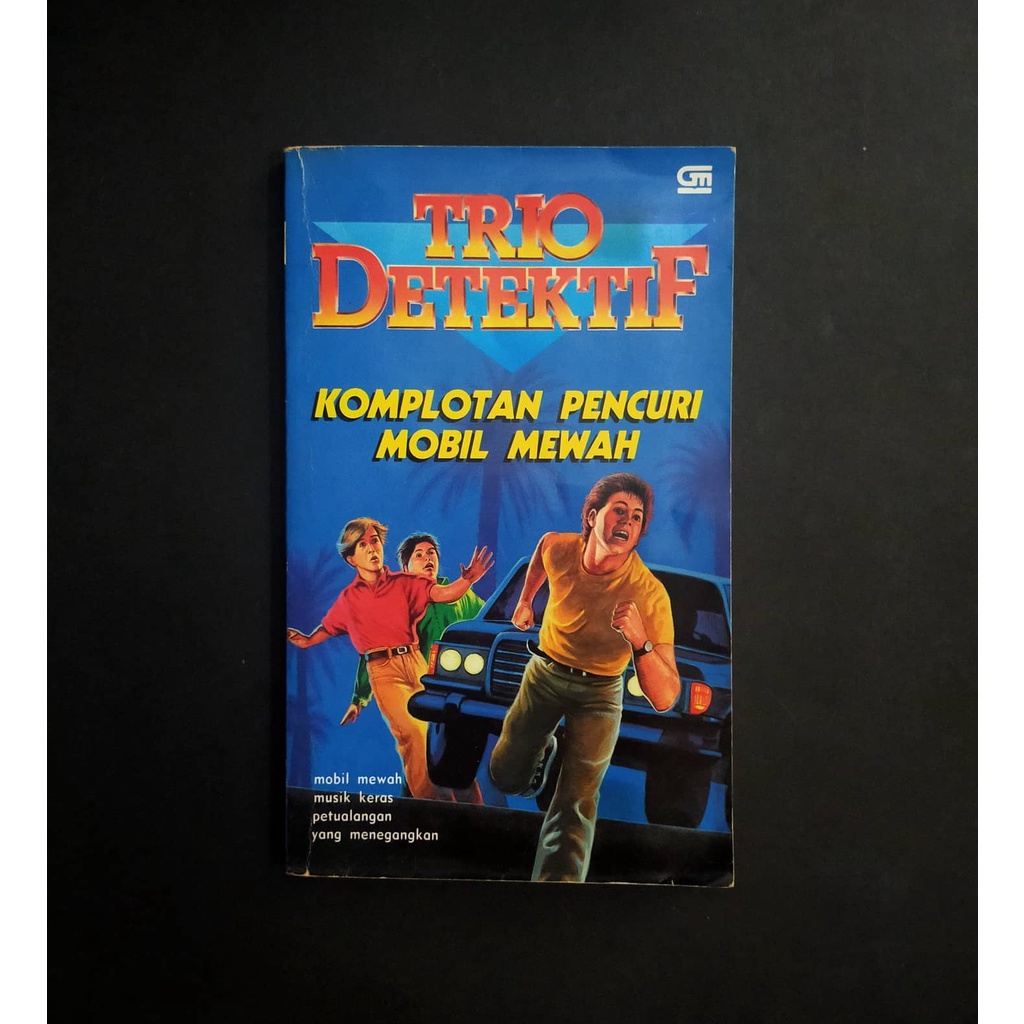 Buku Novel Serial Trio Detektif Edisi Lanjutan No. 5 Komplotan Pencuri Mobil Mewah