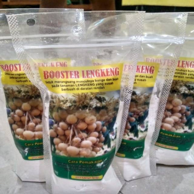 Booster kelengkeng 250 gram pupuk KCLO3 murni