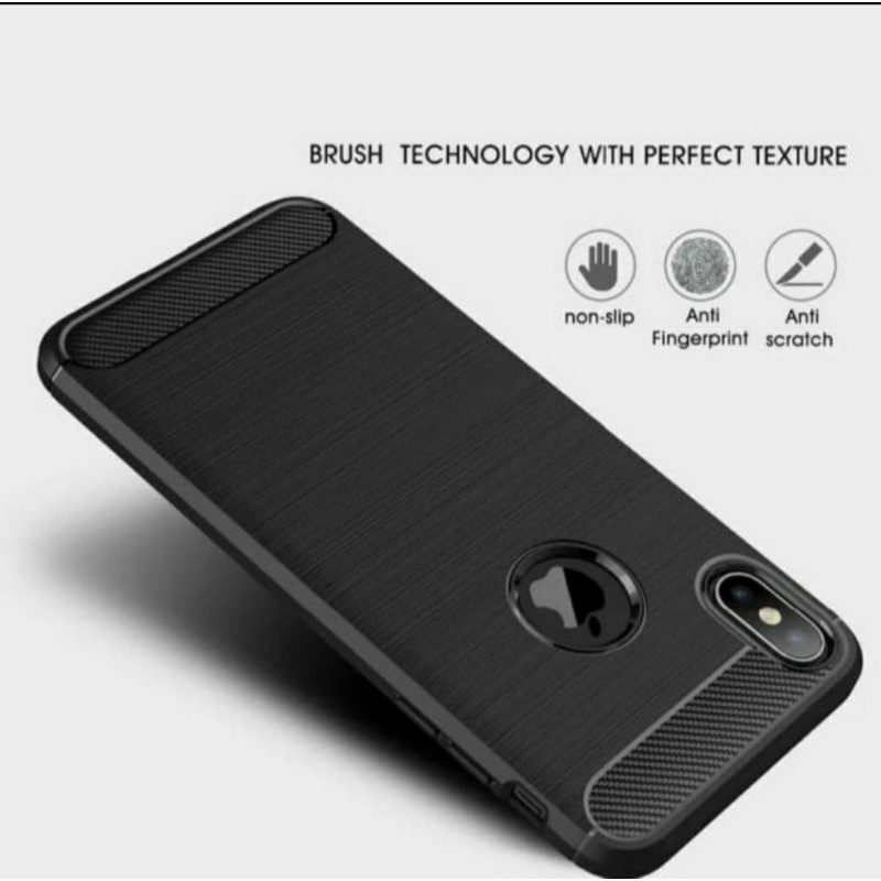 X XS XR XS MAX soft case silikon carbon