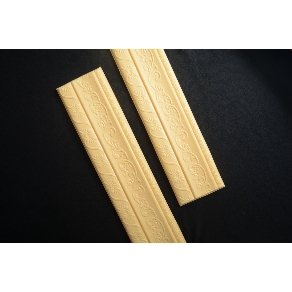 [COD] List Wallpaper Dinding Stiker Border Wallfoam 3D Sticker Dekorasi Kamar Rumah Murah-T8-B18