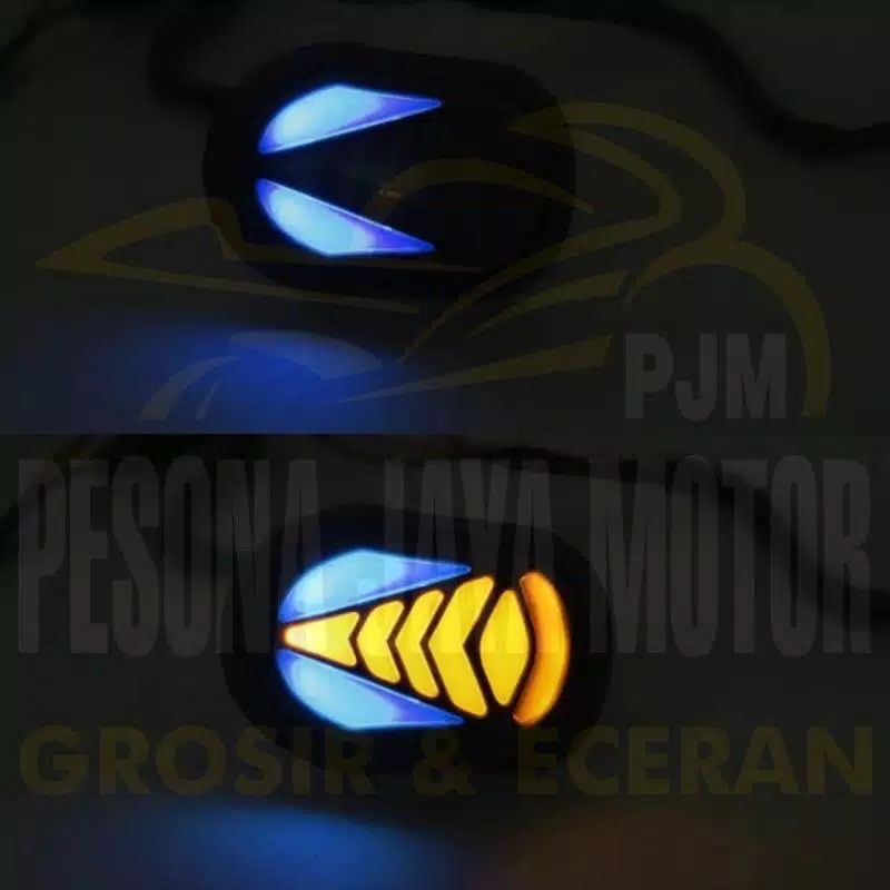 Sen LED Tempel Oval Running R15 v3/Cbr150r/Gsx150/Cbr lokal/Cbr thailand/Ninja Rr Mono/Ninja 250