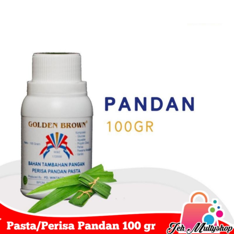 

Pasta Pandan (Golden Brown) isi 100 gram