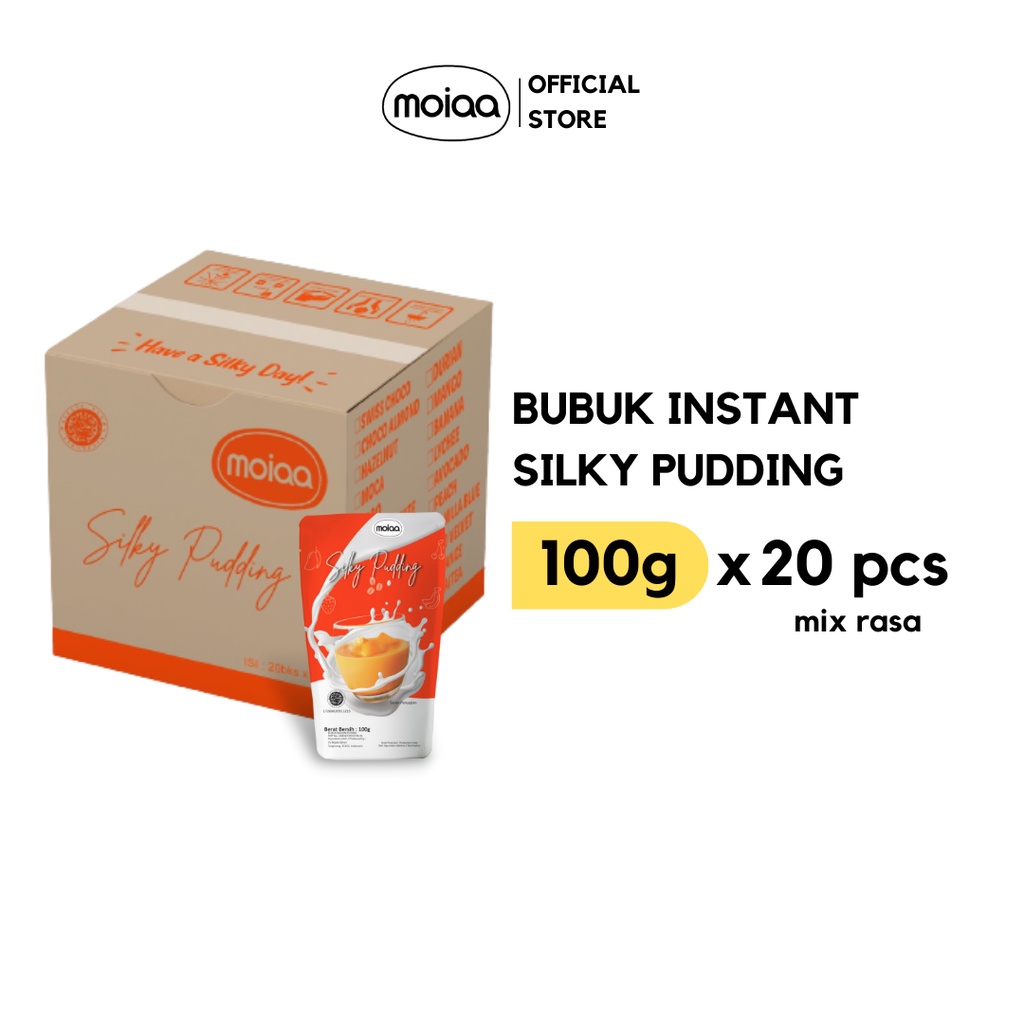 Jual Moiaa Box Mix Rasa Silky Pudding Moiaa Gram Shopee Indonesia