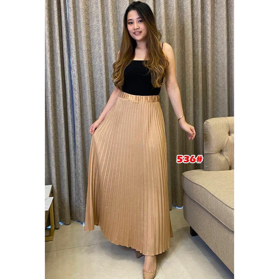 Rok prisket bahan saten premium // rok wanita JessicaCollection 536#