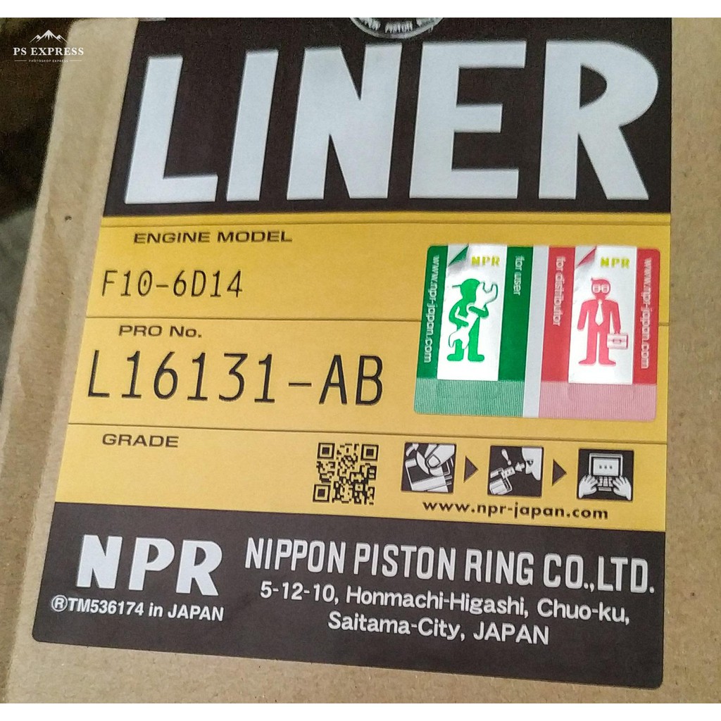 LINER/BORING MITSUBISHI 6D14 NPR