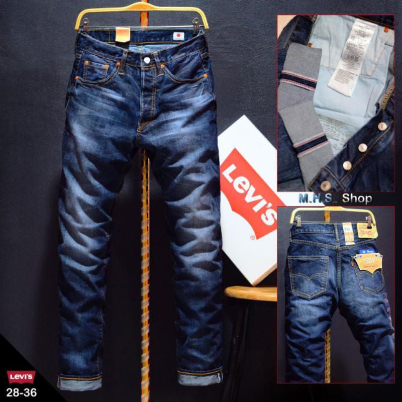 CELANA JEANS LEVIS 501 PRI MADE IN JAPAN PREMIUM IMPORT/Celana Levis 501 pria panjang COD