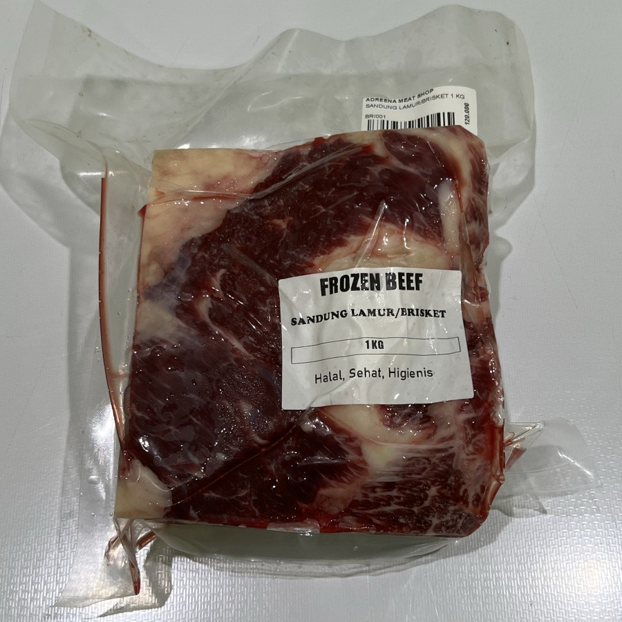 

DAGING SAPI / BRISKET NE (NAVEL END) / SANDUNG LAMUR POTONGAN UTUH