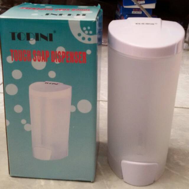 tempat / dispenser sabun cair putih todini 500ml