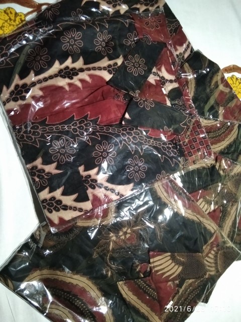 Size M L Xl Xxl Bswart Batik Hrb026 Kenongo Hem Pendek Padi Pekalongan M L Xl