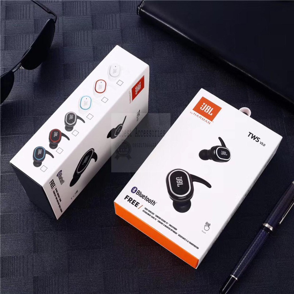 Stereo Earphone TWS V5.0 / Earphone Headset Heansfree TWS v5.0