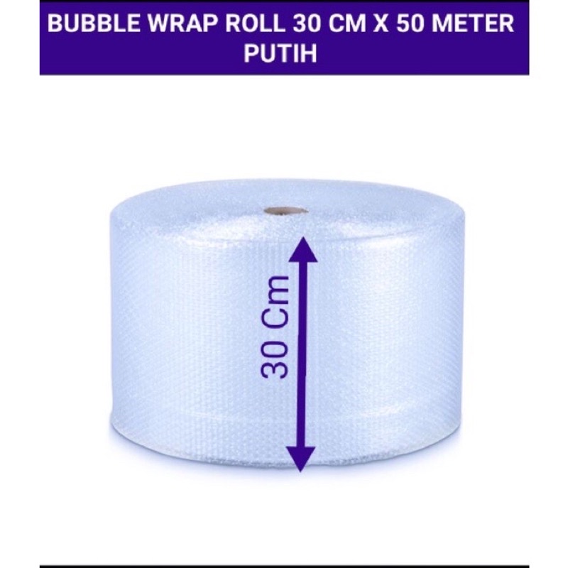 

BUBBLE WRAP 30CM x 50M