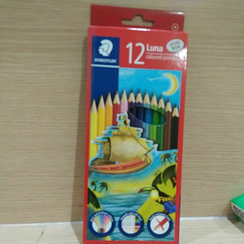 pensil warna luna staedtler