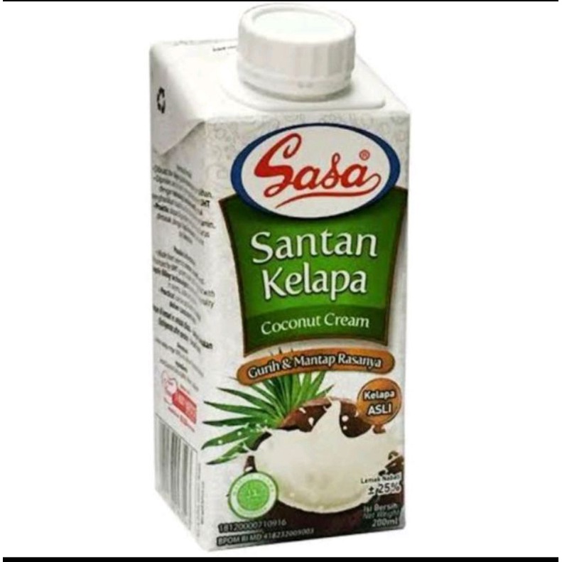 

Sasa santan kelapa cair 200ml