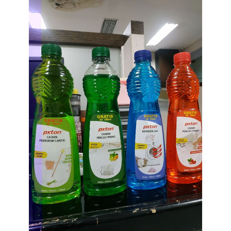 Pembersih lantai , Pencuci Piring , Detergen Cair , dan Sabun Cuci Tangan PXTON