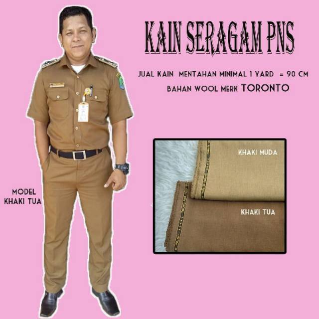 Kain Seragam Pns Dijual Minimal 1 Meter Kain Woll Kain Dinas Shopee Indonesia