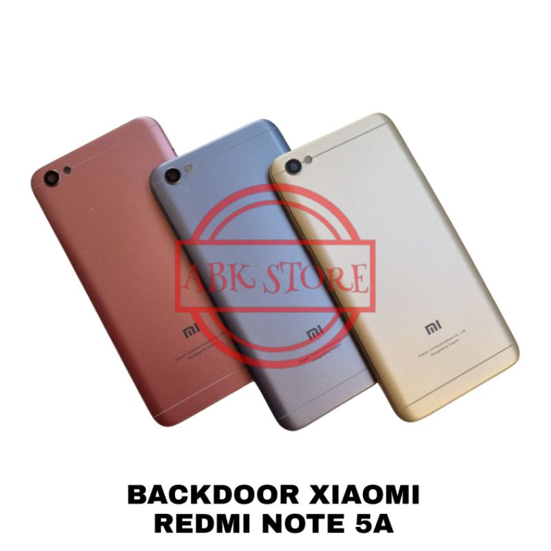 TUTUP BELAKANG BACKDOOR BACKCOVER BACK CASING XIAOMI REDMI NOTE 5A