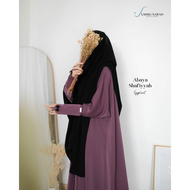 [NEW] ABAYA SHAFIYYAH SERIES By UMMU SARAH | Abaya Shafiyyah Series Bahan “Amara Lux by ❤️