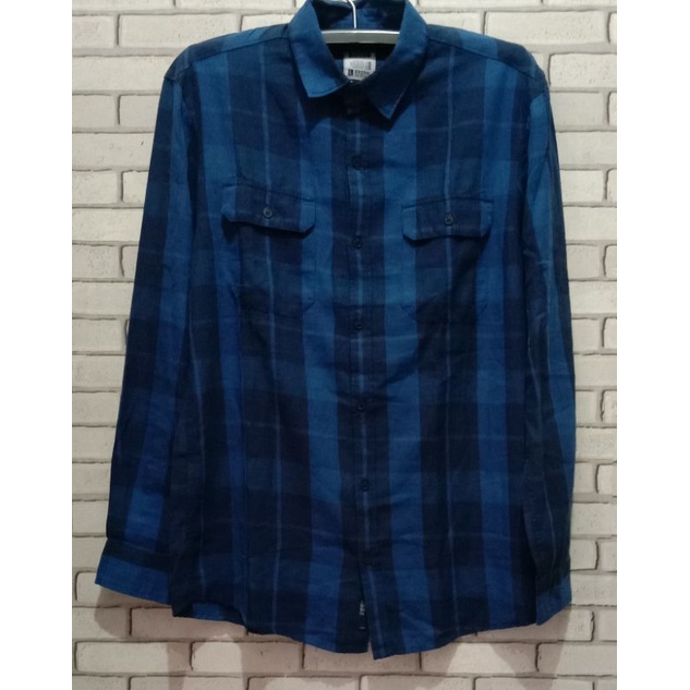 kemeja panjang pria BOOMBOGIE original size L