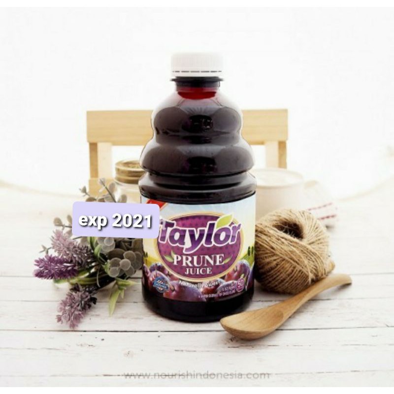 

Taylor 100% Organic Prune Juice 946ml Jus Organik Sehat Import