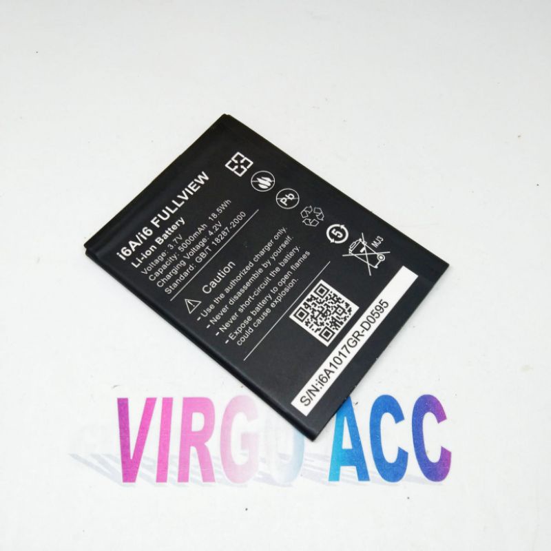 Baterai Batre Battery Advan i6A / Advan i6 Full View Original Double Power Battery Hp