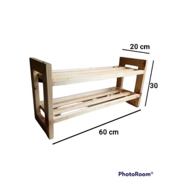 RAK SEPATU SERBAGUNA TINGKAT 60 CM