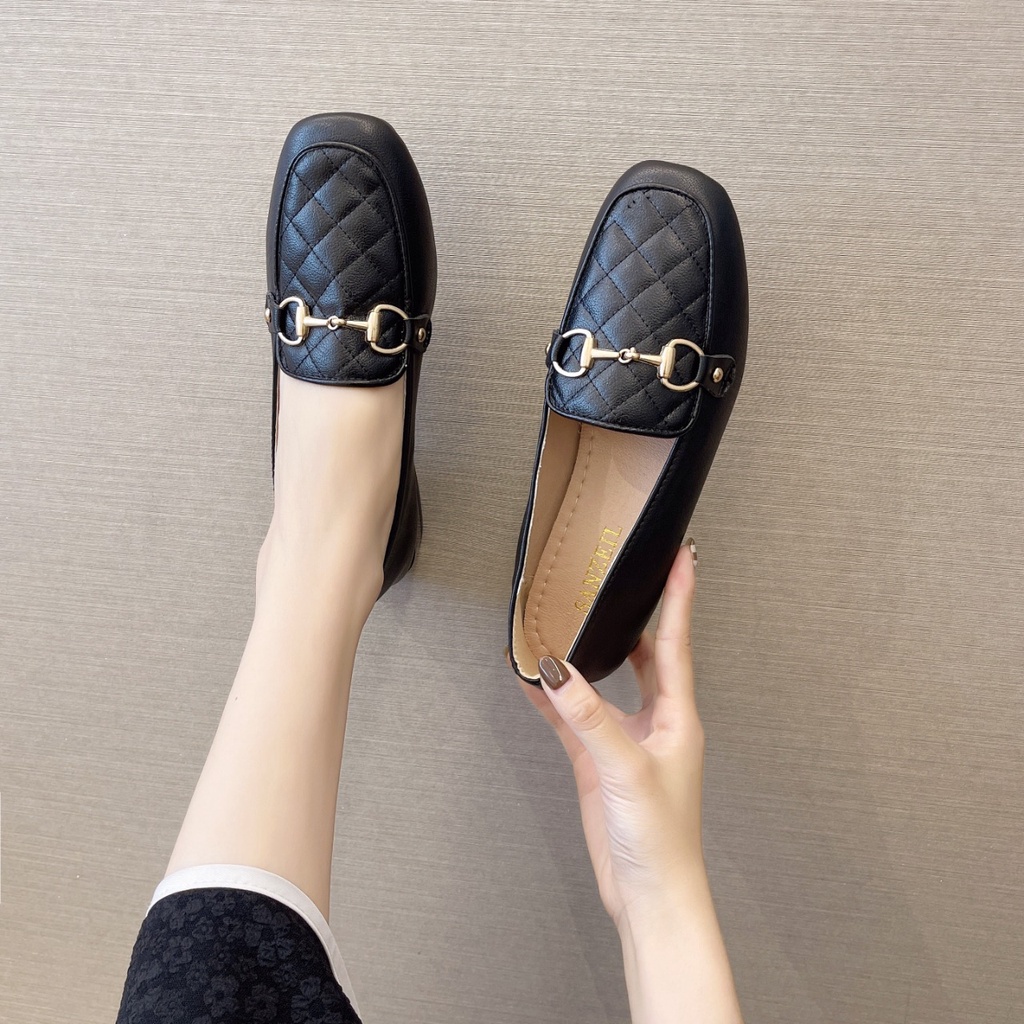 Sepatu Flat Loafer Wanita GO09