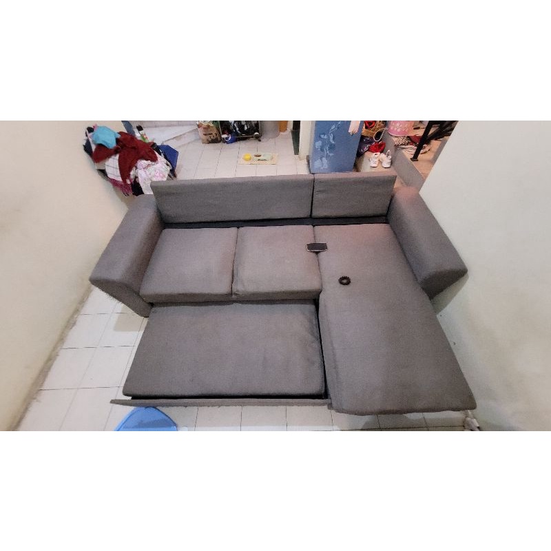 Sofa Bed JYSK Grey