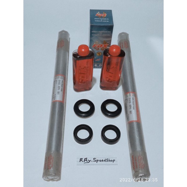 Paket As shock depan (KPH) Honda Supra X 125 / Karisma (seal shock + seal debu + oli shock)