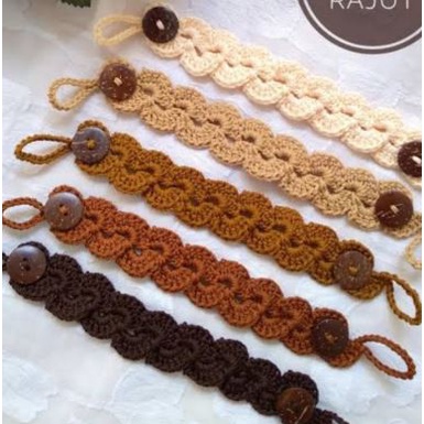 KONEKTOR MASKER WANITA - PENGHUBUNG MASKER - KONEKTOR RAJUT MASKER