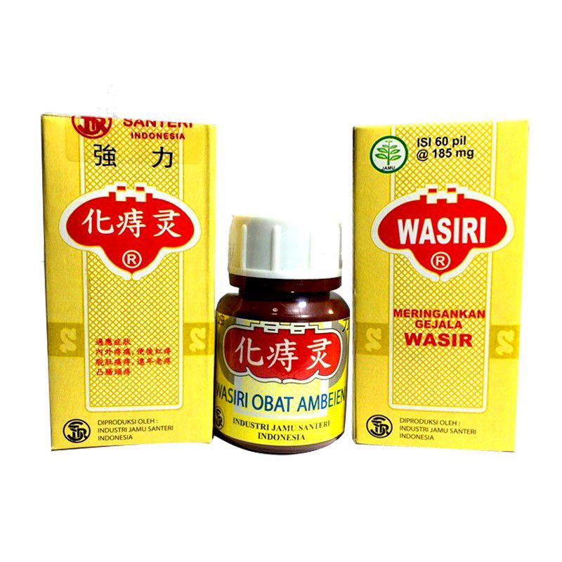 santeri wasiri 60 pil untuk wasir ambeien