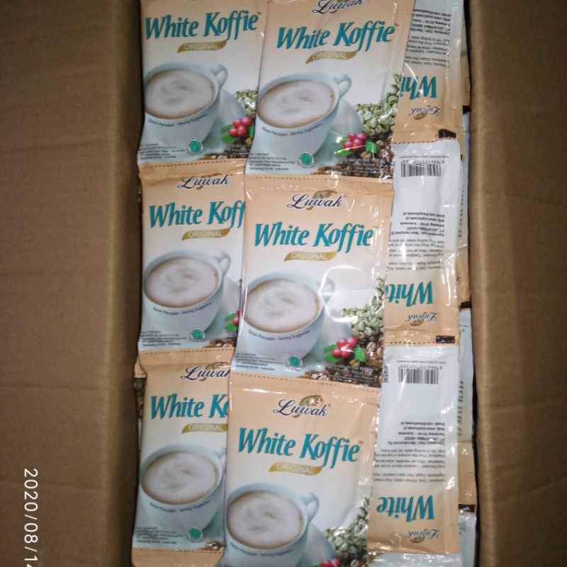 

White koffie