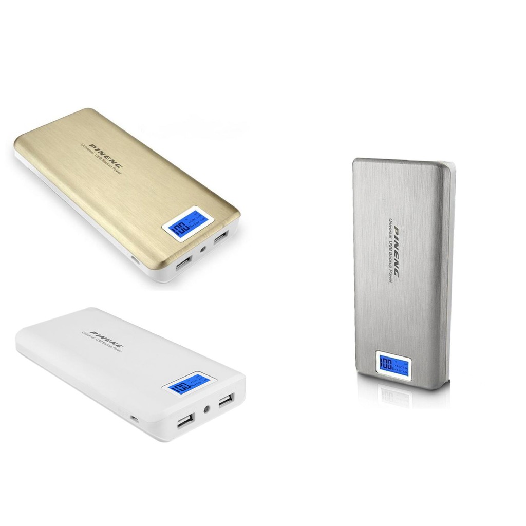 DISKON PINENG POWERBANK PN 999 20000 MAH LCD DIGITAL INDIKATOR U0026 DUAL OUTPUT TERLARIS
