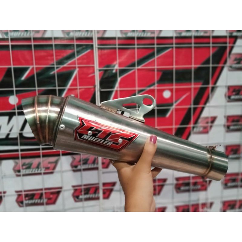 SLENCER ORI CTS MUFFLER P 25  TINGGAL PASANG