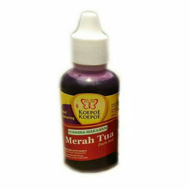 

Pewarna Merah Tua 30Ml