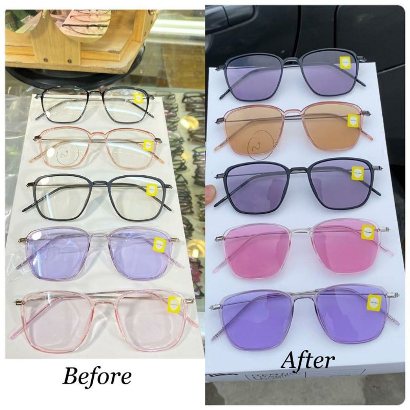 Kacamata fotocromik Unik