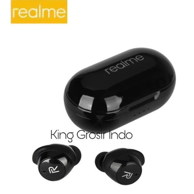 Headset Bluetooth Realme Buds 9 ( Model Touch ) True Wireless Earbuds Realme Buds 9