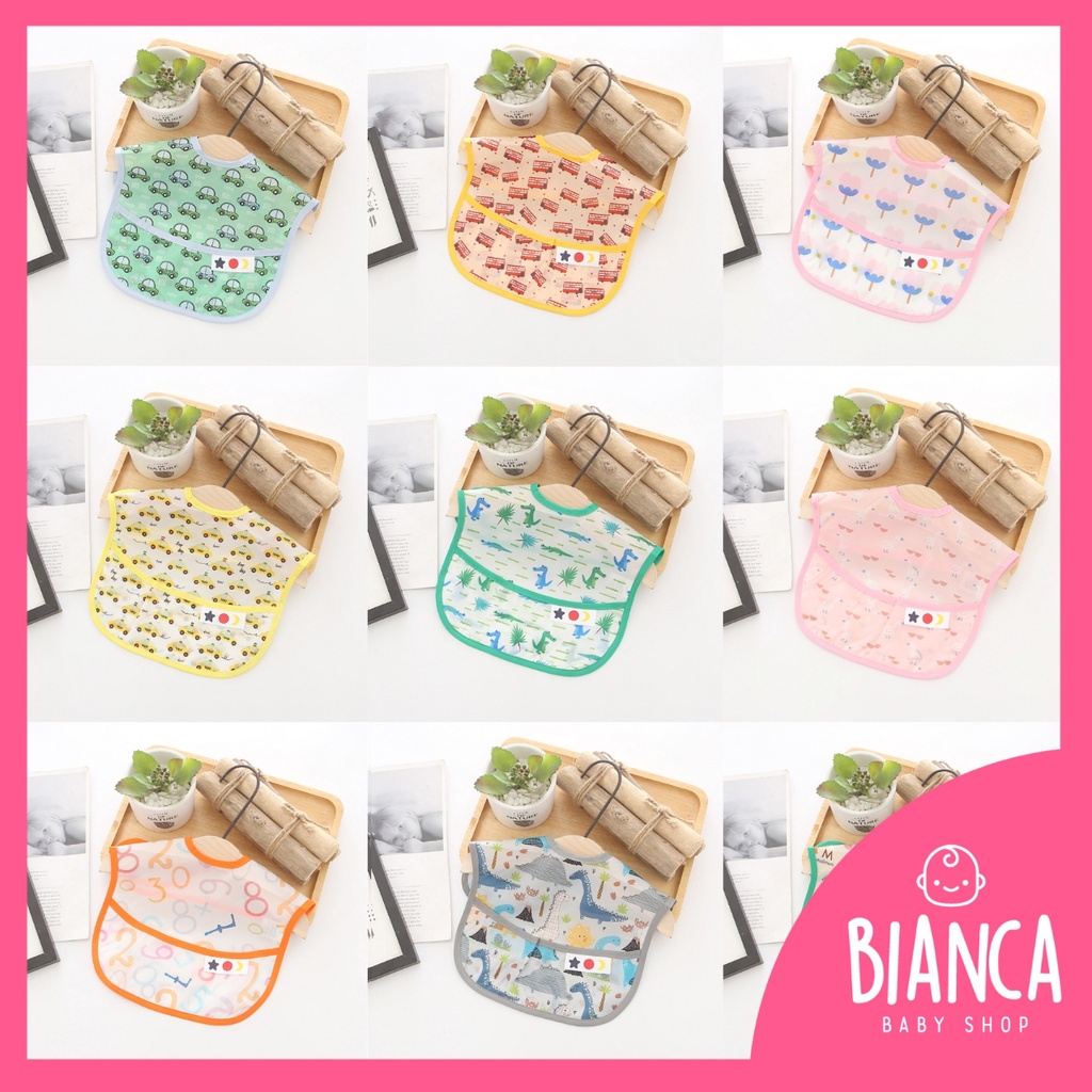 BIANCA - Bibs ANak / Celemek Anak Size Kecil TAXI SERIES