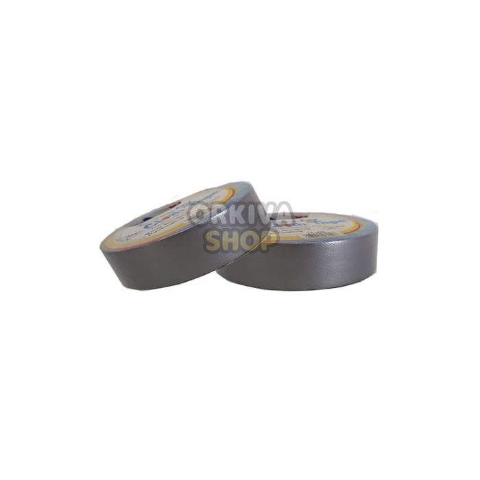 

Cloth Tape / Lakban Kain Olean City 1" (24MM X 10 M) Silver