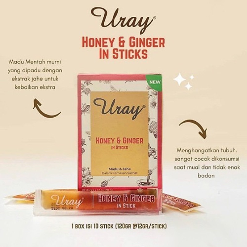 

Madu Uray Honey & Ginger in Stick