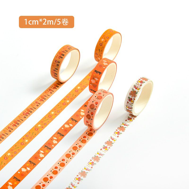 

Washi Tape Floral Dekorasi Jurnal Import Per Roll