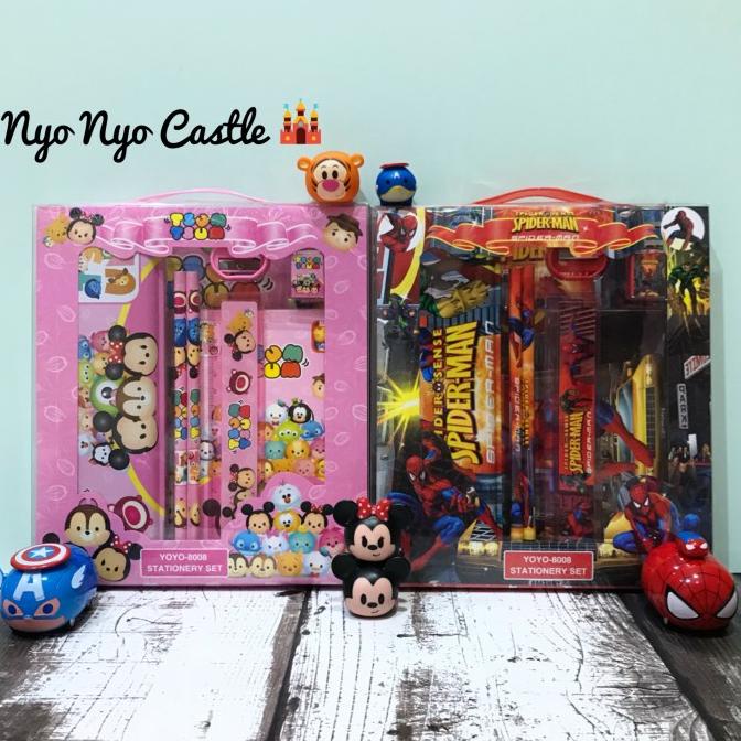 

Stationary Set 7in1 Peralatan Tulis Anak Little Pony Cars Spiderman