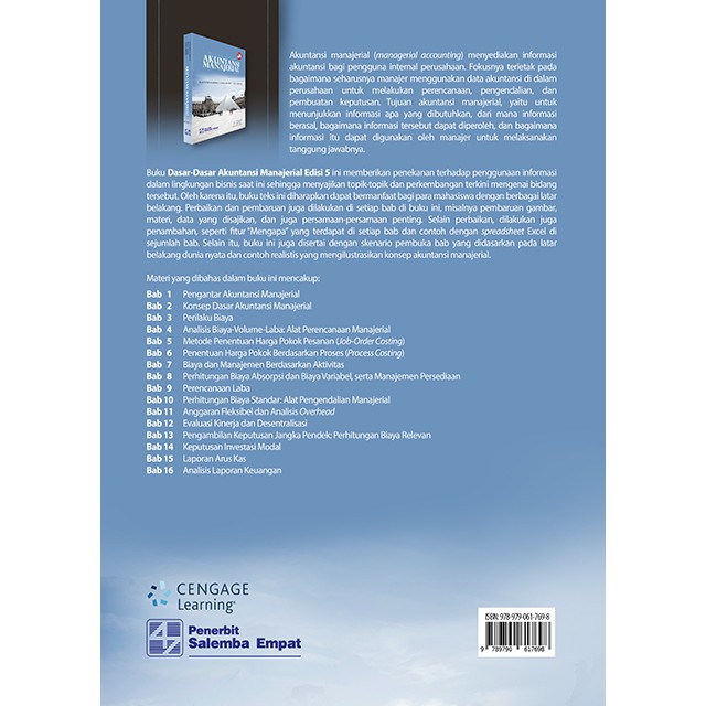 Dasar-Dasar Akuntansi Manajerial Edisi 5/Mowen-Hansen-2
