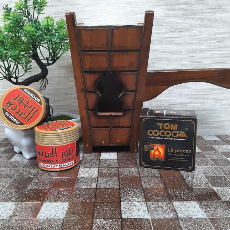 PAKET BUKHUR BAKHOOR TEMPAT DUPA BAKAR MABKHARA BESAR/KECIL