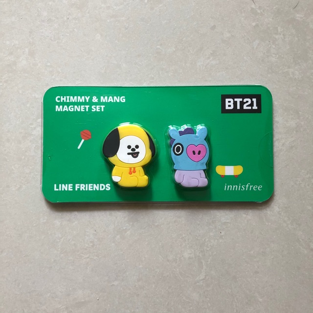 BT21 x Innisfree Magnet Set