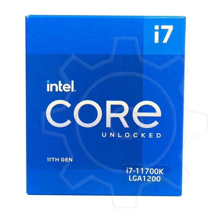processor INTEL 1200 CORE I7-11700K LGA1200 rocket Lake prosesor