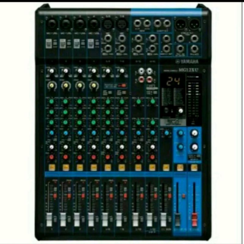 Mixer Yamaha MG 12 XU - 12 Channel MG12 XU MG 12 XU